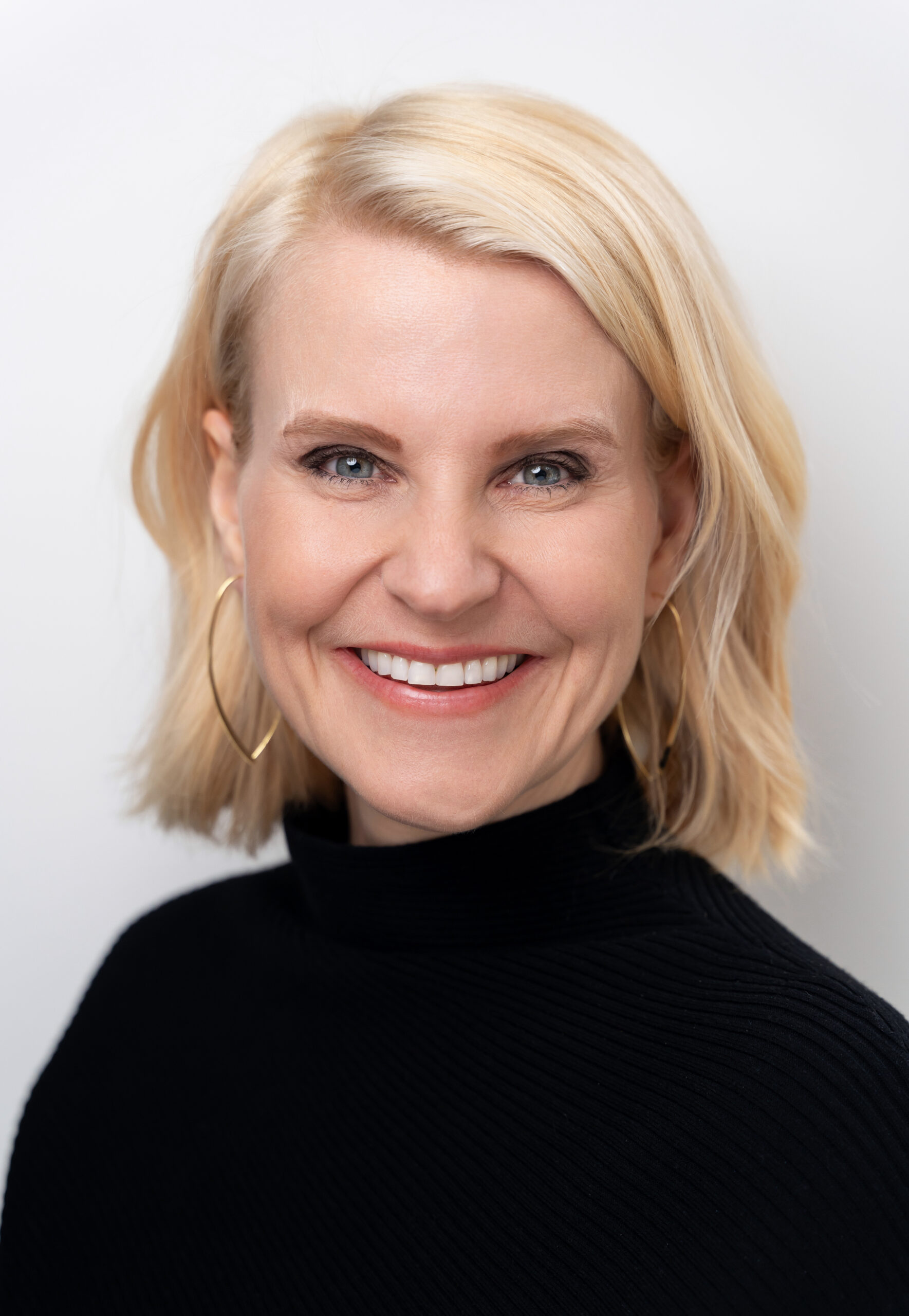 Picture of a woman in black jumper